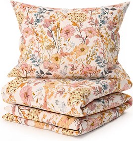 Lenjerie de pat policoton BLUMIRA POLY colorata Dimensiune lenjerie de pat: 2 buc 70 x 90 cm | 200 x 220 cm