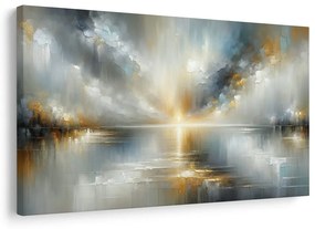 Tablou lumină aurie deasupra orizontului
