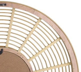 Oglindă de perete Eglo 425029 MITSUKE d. 55 cm bambus