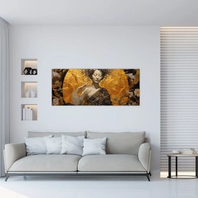 Tablou - Doamnă japoneză (120x50 cm)