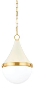 Pendul LUX, Alama Antic, Soft Cream, CIARA
