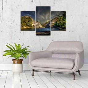 Tablou peisajului cu lac (90x60 cm)