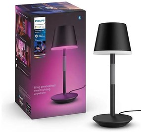 Philips Hue GO lampă LED RGBW, dimabilă, touch, 6,2W, 230V, 2000-6500K, IP54