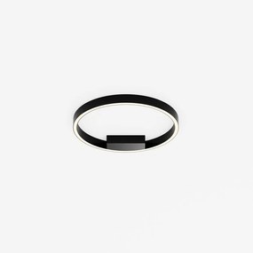 Plafoniera design modern LED Rim 40cm negru
