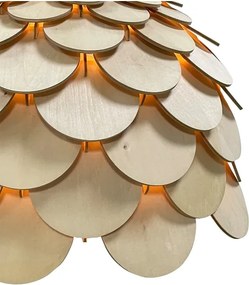 Lustră suspendată pe cablu BURGO 1xE27/60W/230V, diametru 50 cm