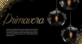 Lustra, Pendul design LUX decorativ PRIMAVERA 01-CH