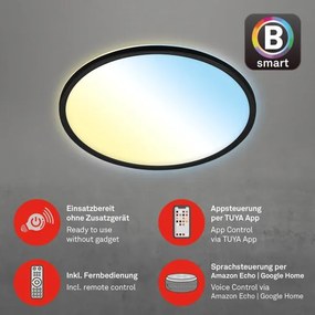 Plafonieră LED dimabilă SLIM LED/22W/230V Wi-Fi Tuya Briloner 7059-015 + telecomandă