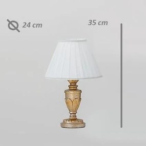 Veioza, lampa de masa FIRENZE TL1 ORO
