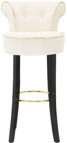 Mauro Ferretti Scaun De Bar Luxy Cream Cm 46X48X96