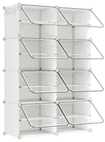 Pantofar modular AGMO 83x125 cm, alb