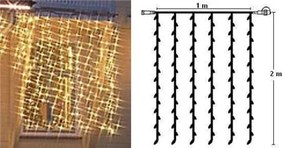 Perdea luminoasa 1x2m/102 becuri EXTRA