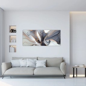 Tablou - Marmură gri (120x50 cm)