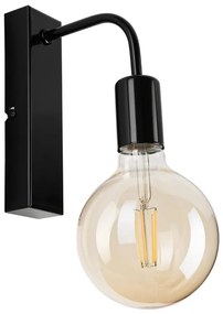 Aplică ASTRID 1xE27/60W/230V negru lucios