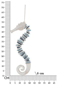 Decorațiune de perete din lemn 22x55 cm Sea Horse – Mauro Ferretti