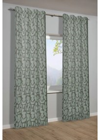 Draperie verde din jacquard 135x245 cm Dekor – Sehlbach