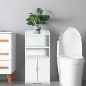 Dulap de baie cu dimensiuni reduse