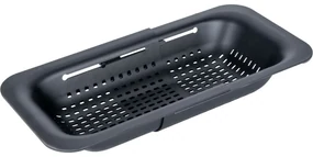 Scurgător telescopic Wenko, pe chiuvetă,36 - 50 cm