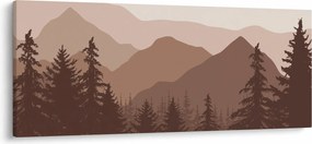 Tablou - Munții Maro N⁰2 (120x50 cm)