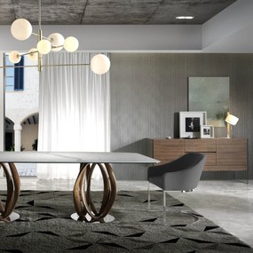 Comoda eleganta design LUX Helen AC-CP1410-E-NOGAL