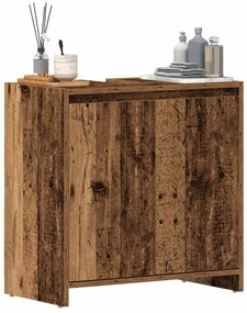 vidaXL Dulap pentru chiuvetă baie lemn vechi 60x33x60cm lemn prelucrat