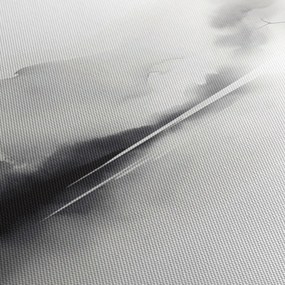 Tablou - pictură cu cerneală de peisaj (90x60 cm)