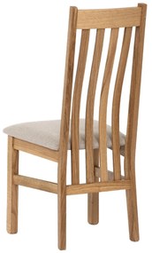 Set de scaune de sufragerie C-2100 CRM2, stejar, 2buc.