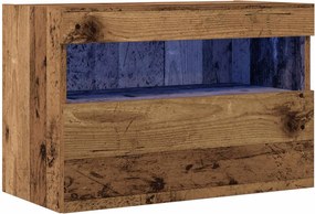 vidaXL Dulap TV de perete Lemn vechi 60 x 30 x 40 cm Lemn compozit