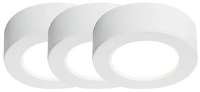 Set de 3 spoturi LED aplicate sau incastrabile KITCHENIO 3000-4000K 2015460101 NL
