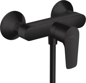 Baterie dus Hansgrohe Talis E monocomanda negru mat