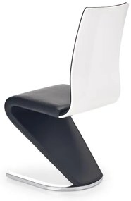 Scaun K194 piele ecologica negru
