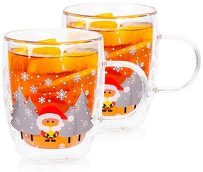 Pahare termo 4Home Mug Santa Hot&Cool 270 ml,2 buc.