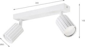 Brilagi - Lampă spot CRISPINA 2xGU10/10W/230V alb