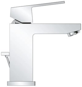 GROHE EUROCUBE 2339000E - baterie pentru lavoar DN 15, crom lucios