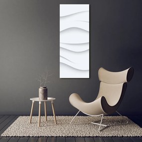 Tablou pe pe sticlă Valuri abstracte