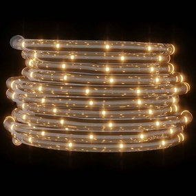 Cablu luminos cu 240 LED-uri, alb cald, 10 m, PVC 1, Alb cald, 10 m
