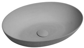Sapho - Lavoar pentru blat FORMIGO 60 x 40 cm beton/gri