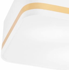 Plafonieră SIRJA SQUARE 2xE27/60W/230V 35x35 cm alb