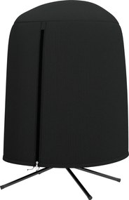 Outsunny Husă de protecție pentru fotoliu suspendat, impermeabilă, rezistentă la praf, poliester, Ø128 x 190 cm, Negru | Aosom Romania