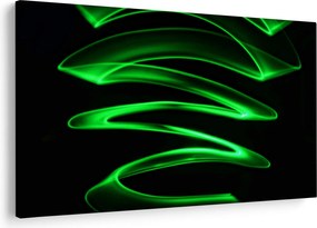 Tablou - valuri neon (90x60 cm)
