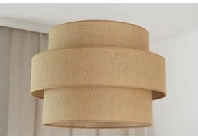 Lustră aplicată Brilagi SPACE YUTE 1xE27/15W/230V d. 50 cm bej/alb