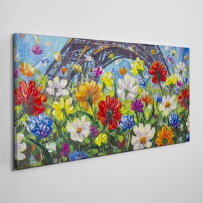 Tablou canvas Pictură cu flori naturii