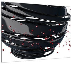 Tablou - Abstracției de glob pământen (70x50 cm)