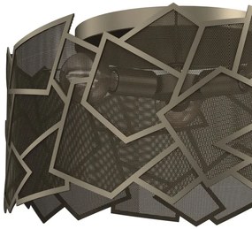 Plafonieră CAMO 3xE27/15W/230V auriu