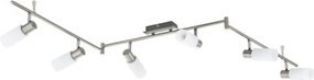 Eglo 55448 - Lampă spot LED 6xE14/4W/230V crom mat