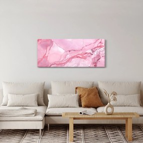 Tablou - Marmură roz (120x50 cm)