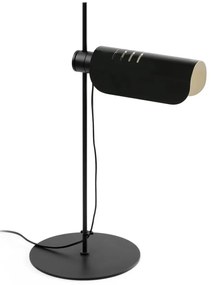 Veioza metal stil retro cu abajur ajustabil MARTINICA neagra
