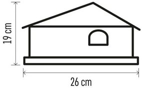 Decorațiune LED de Crăciun 5xLED/3xAA