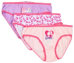 Barbie Pink Shadow lenjerie pentru copii, chiloți 3 bucăți/pachet 6 - 8 ani / 116 - 128 cm