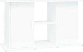 vidaXL Suport pentru acvariu, alb, 101x41x58 cm, lemn prelucrat