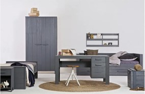 Pat gri 90x200 cm Dennis – WOOOD